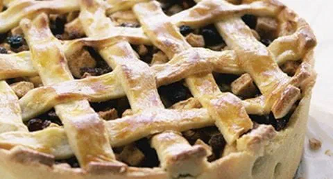 recipe image Tarte de maçã com nozes e passas