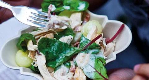 recipe image Salada de fresca de frango