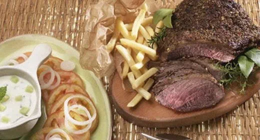 recipe image Picanha Grelhada com Molho de Pepino