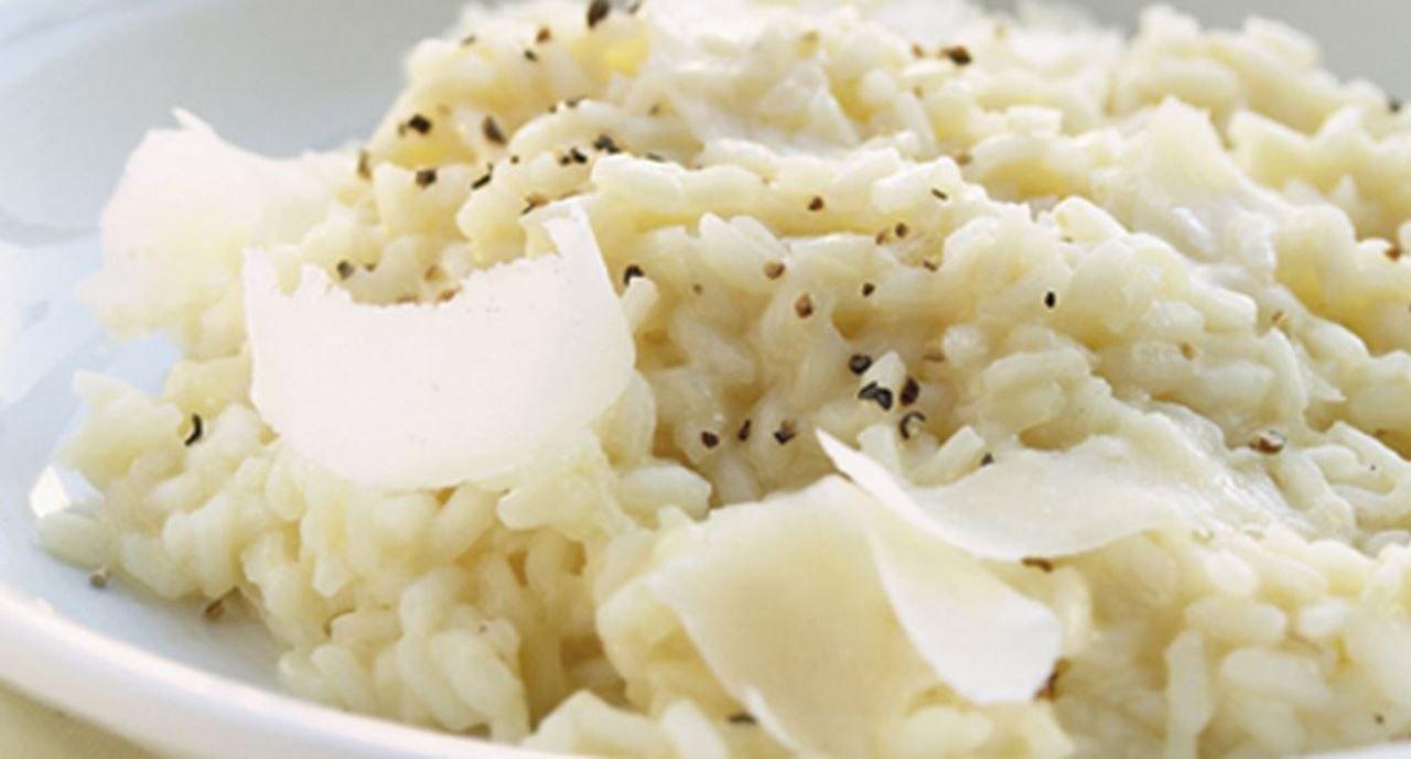 recipe image Risotto com queijo parmesão