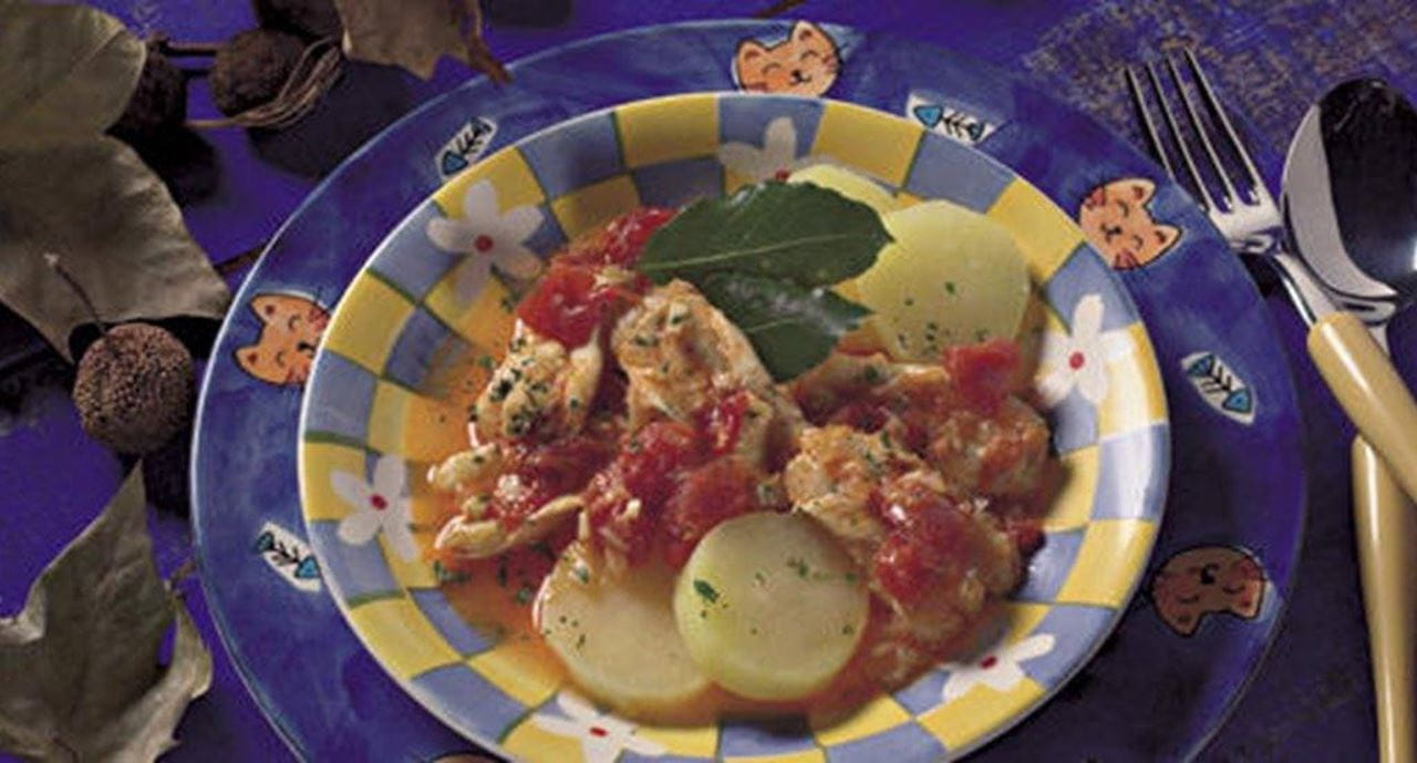recipe image Línguas de Bacalhau com Tomate