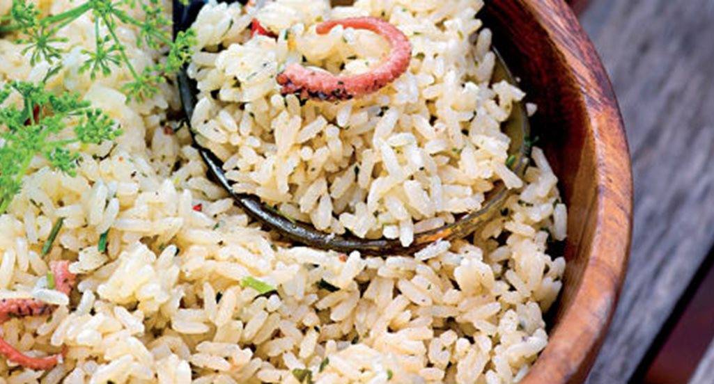 recipe image Arroz picante de iogurte e côco