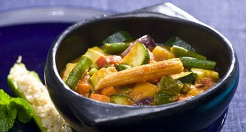 recipe image Caril de legumes com bulgur