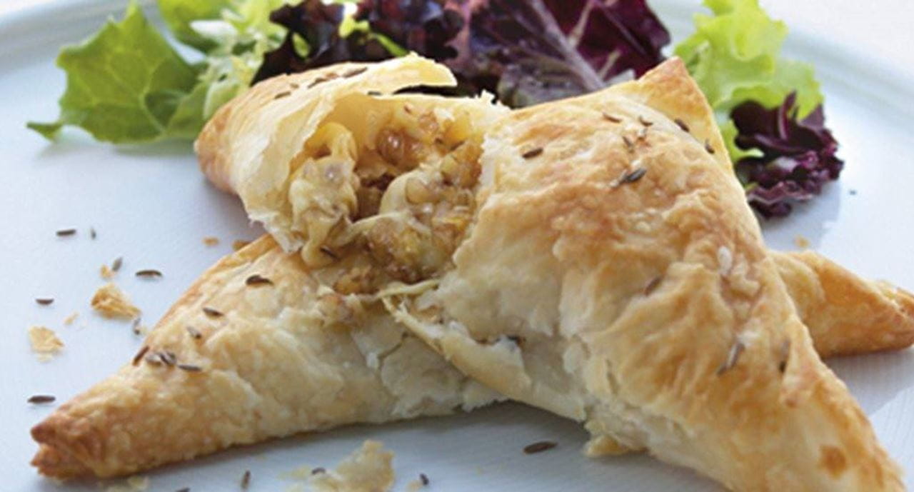 recipe image Pastéis folhados com recheio de queijo Gouda