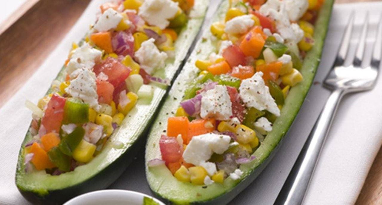 recipe image Mix de legumes em caixa de pepino