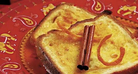 recipe image Fatias Douradas em Calda de Laranja