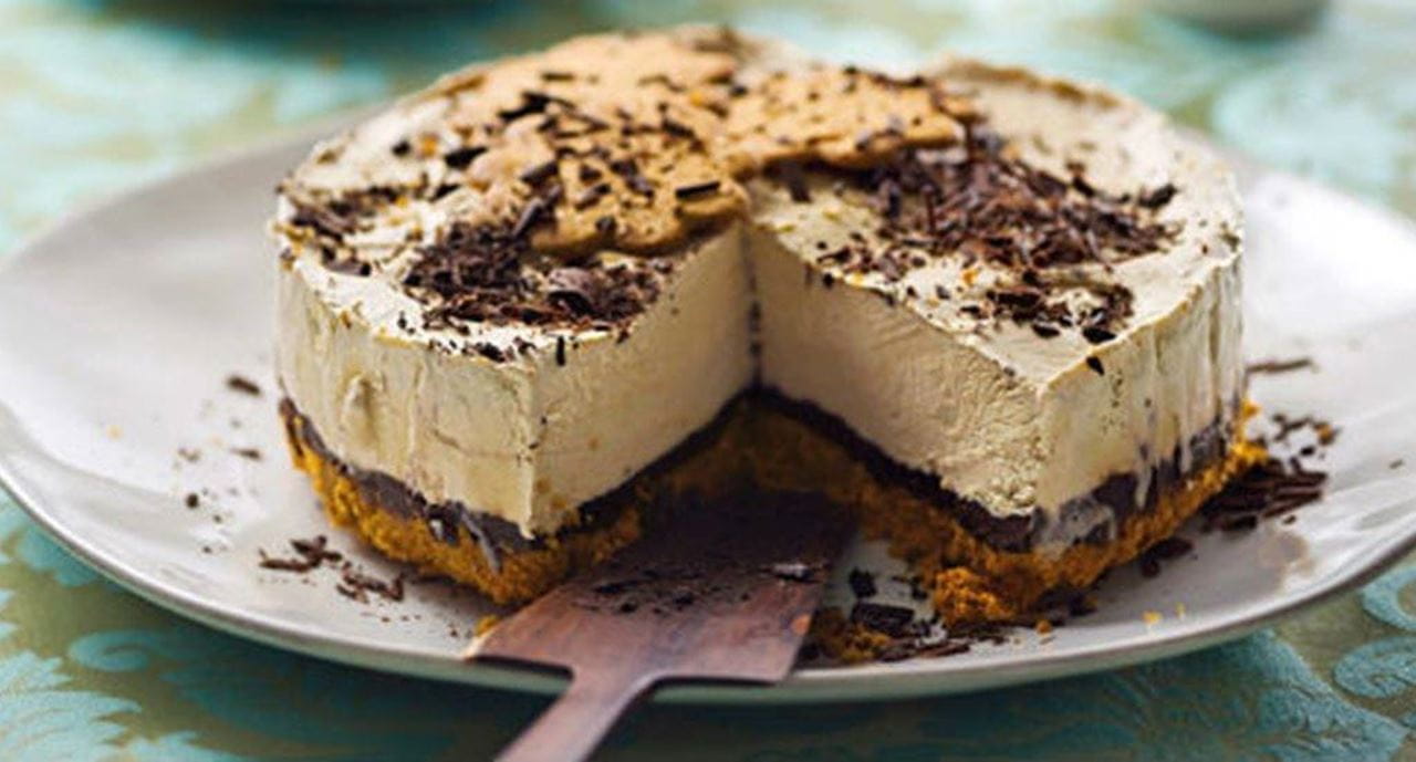 recipe image Tarte gelada de café e chocolate