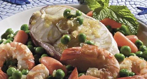 recipe image Maruca com Gambas