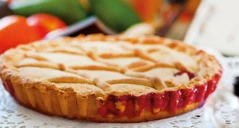 recipe image Pie de framboesas e maçã