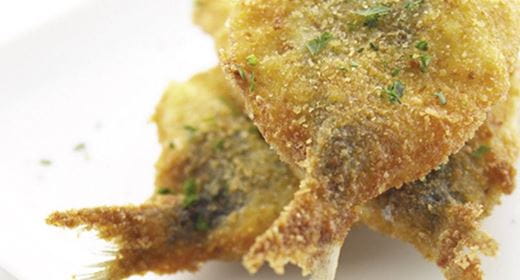 recipe image Sardinhas panadas com salada algarvia