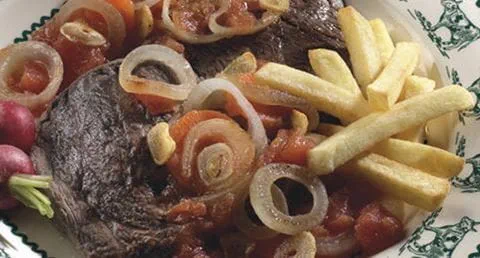 recipe image Bifes de Cebolada