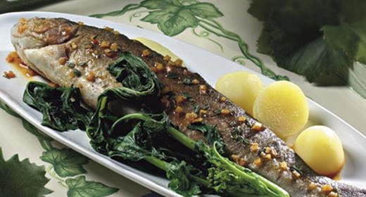 recipe image Trutas em Vinho Branco