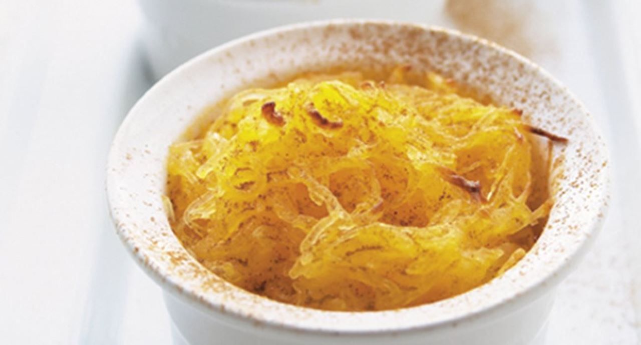 recipe image Sobremesa de chila e amêndoas