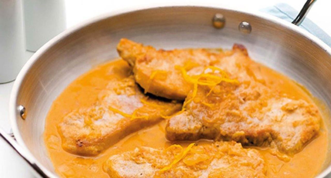 recipe image Bifes de porco com molho de natas e cerveja