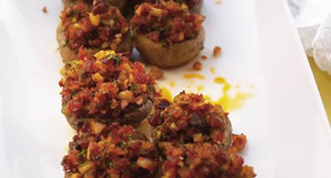 recipe image Cogumelos recheados