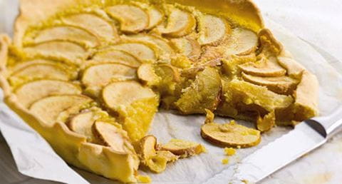 recipe image Tarte de amêndoa e maçã