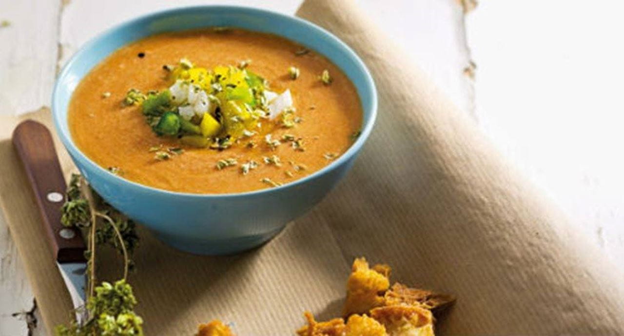 recipe image Gaspacho à moda do Alentejo