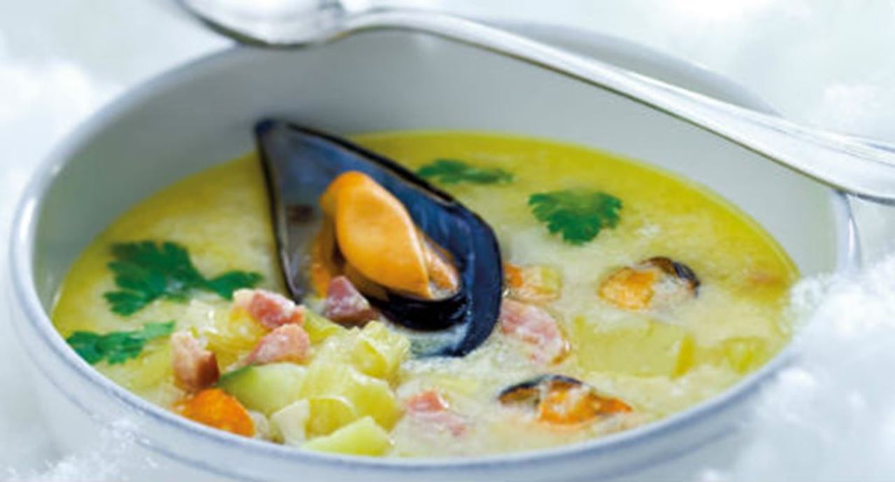 recipe image Chowder de mexilhão