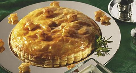 recipe image Empada de Faisão com Batatas e Trufas