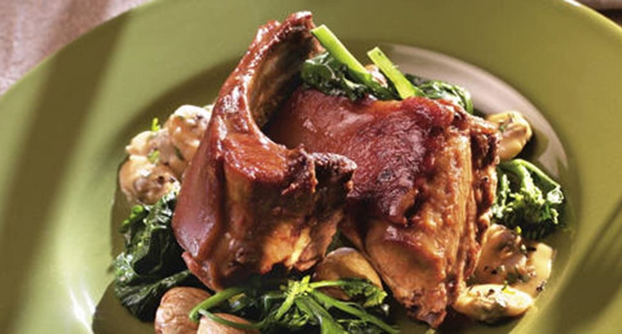 recipe image Carré de Leitão com Amêijoas