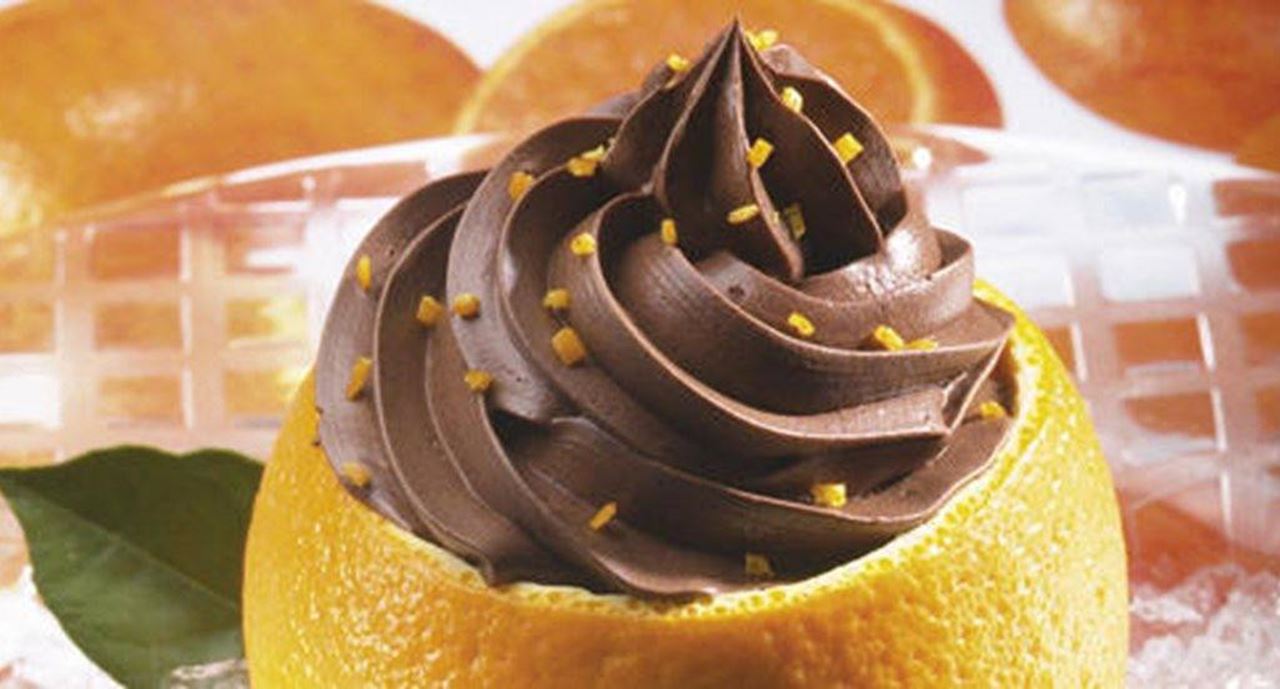 recipe image Laranjas com Mousse de Chocolate