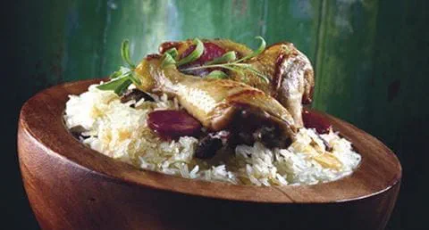 recipe image Frango Acerejado com Arroz