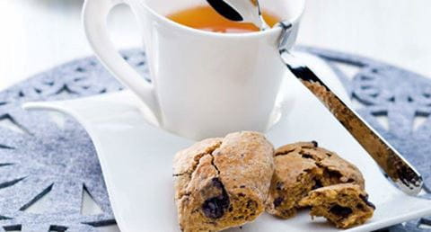 recipe image Scones com chocolate