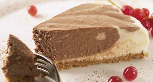 recipe image Tarte cremosa de queijo e chocolate