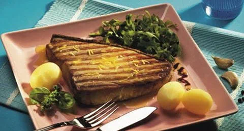 recipe image Lombo de Atum Fresco Marinado em Vinagre