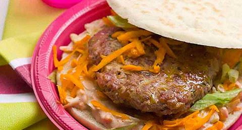 recipe image Pita búrguer