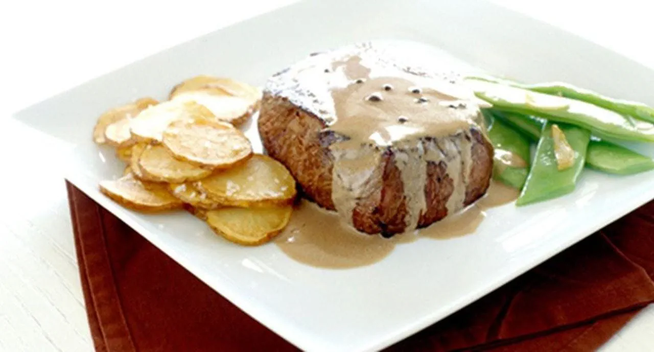 recipe image Bifes da vazia à 3 pimentas