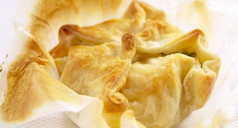 recipe image Empadas folhadas de bacalhau