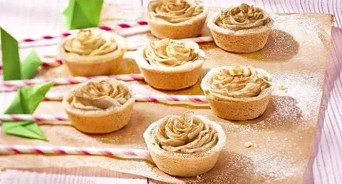 recipe image Cupcakes-Rosa de Maçã