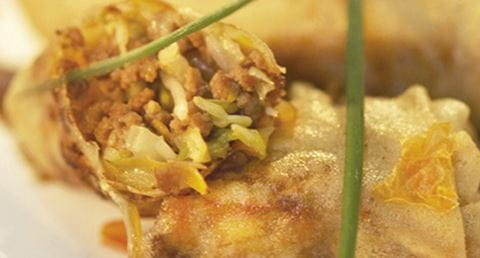 recipe image Rolinhos de carne e vegetais