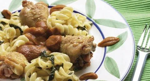 recipe image Pernas de Frango Recheadas com Bacon