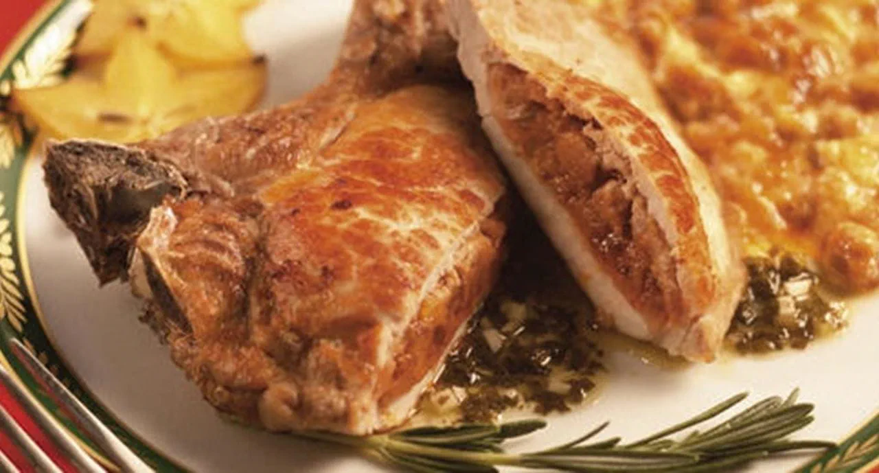 recipe image Costeletas com Molho Verde