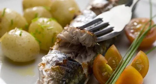 recipe image Cavalas grelhadas com tomilho limão