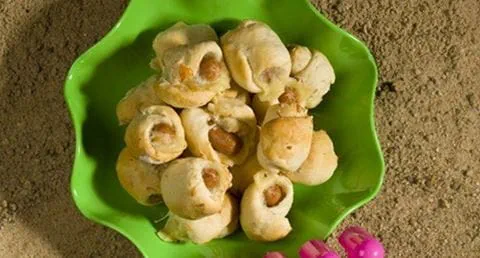 recipe image Pãezinhos com mini salsichas