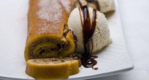 recipe image Torta de laranja e canela com amêndoa