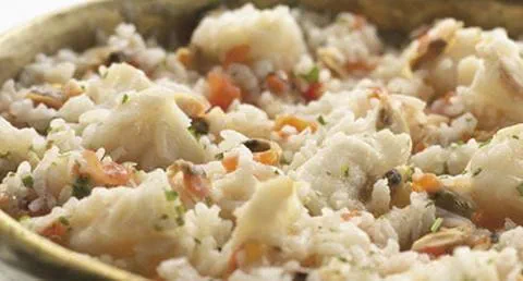 recipe image Arroz de Tamboril com Conquilhas