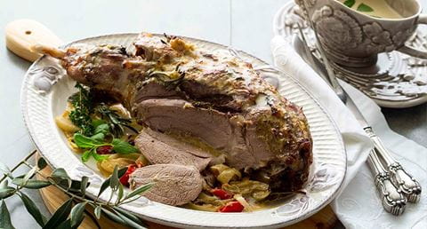 recipe image Perna de borrego primavera