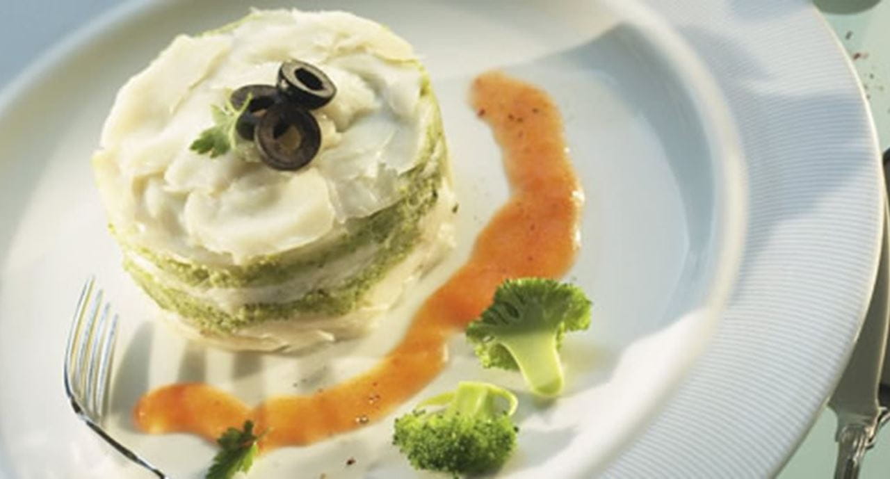 recipe image Mil Folhas de Bacalhau e Brócolos