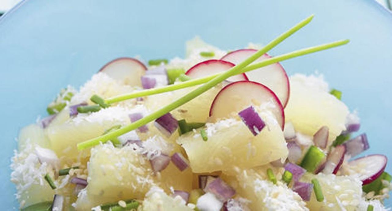 recipe image Salada de Ananás e Coco