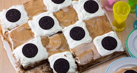 recipe image Bolo de bolacha com creme de chocolate