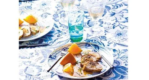 recipe image Lombinhos de porco com recheio de farinheira e tâmaras