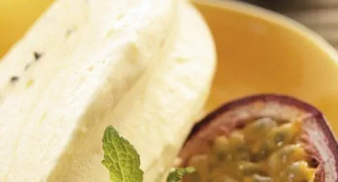recipe image Bavarois de Maracujá