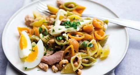 recipe image Hambúrgueres de atum com molho de guacamole