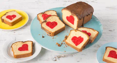 recipe image Bolo do Coração Escondido