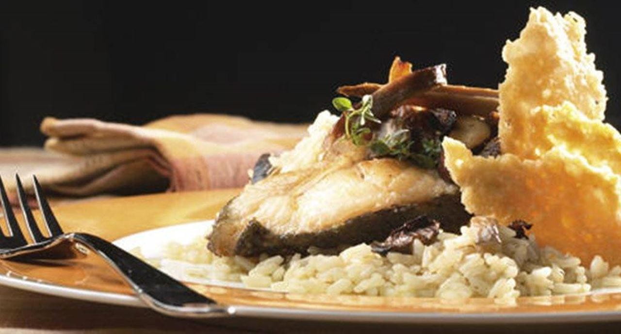 recipe image Lombo de Peixe Galo com Risotto