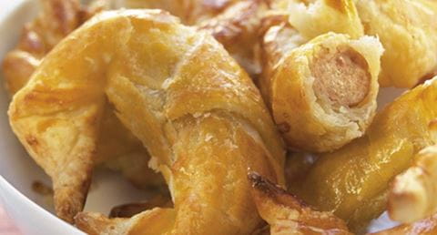 recipe image Minicroissants de salsicha